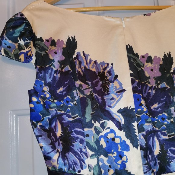 TEMPERLEY LONDON POPPY PRINT DRESS - Picture 3 of 9